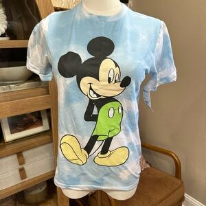 Disney Mickey Mouse Tie-Dye T-Shirt youth Large 10/12